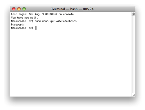 mac terminal commands for working with text files