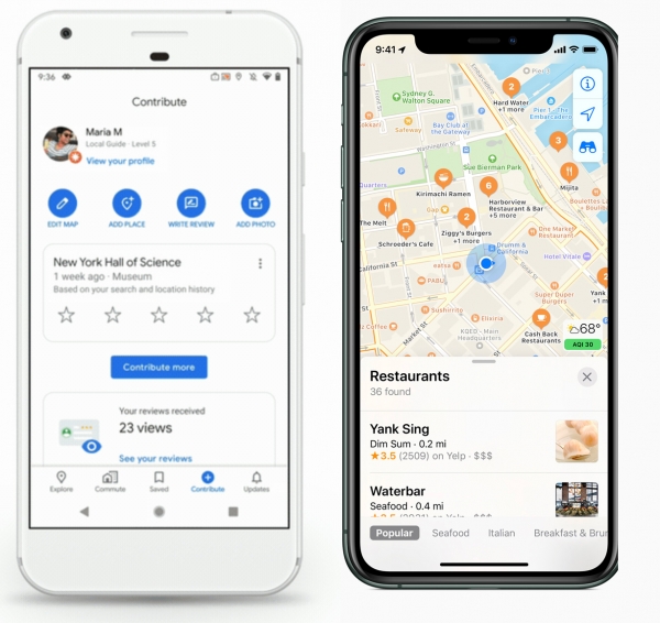 2020 Changes to Google Maps & Apple Maps