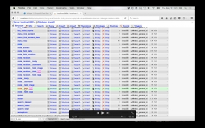 Open Source CMS Comparison: Database Tables (Video)