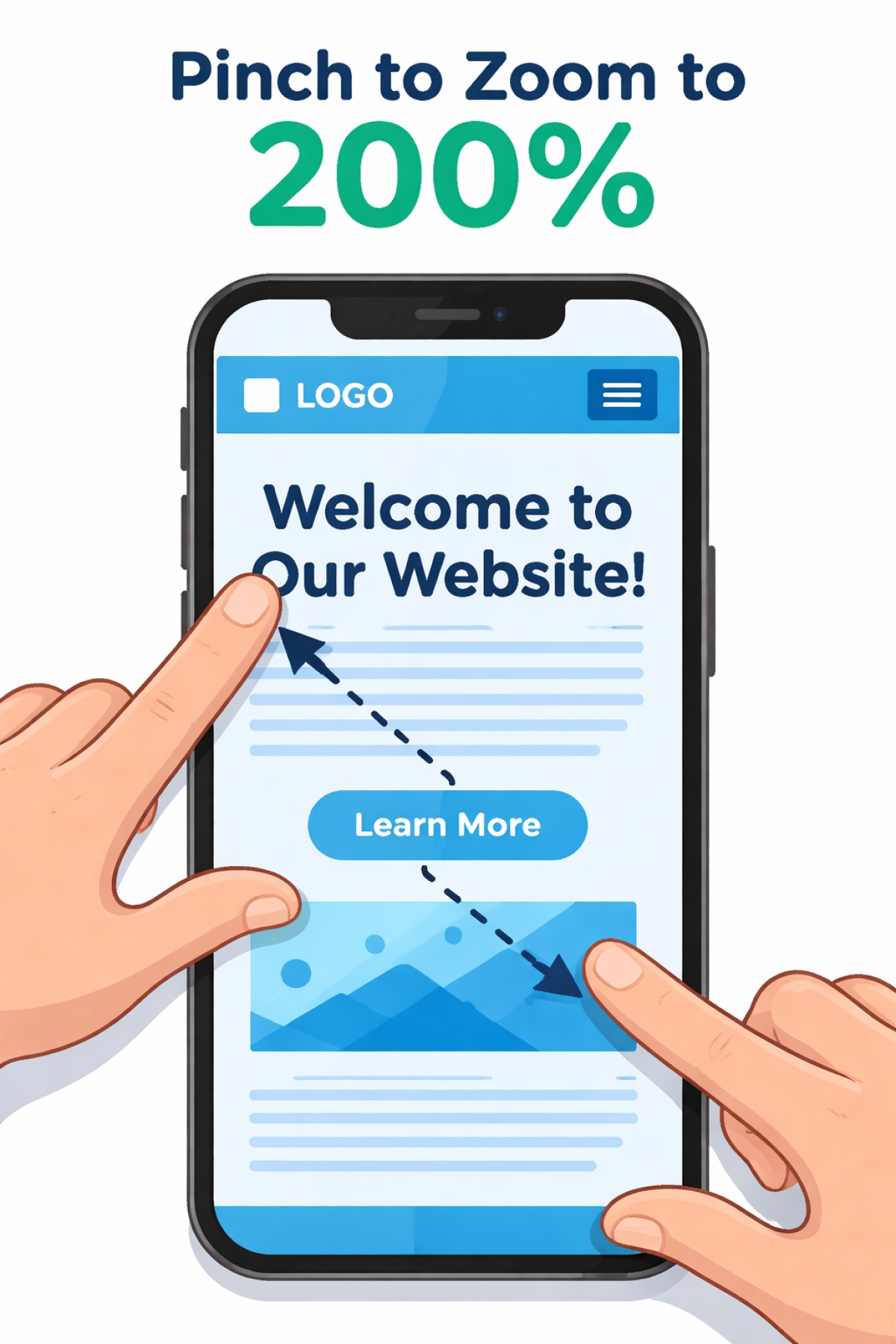 Accessibility Tip: Why Mobile Testing at 200% Text Size Matters