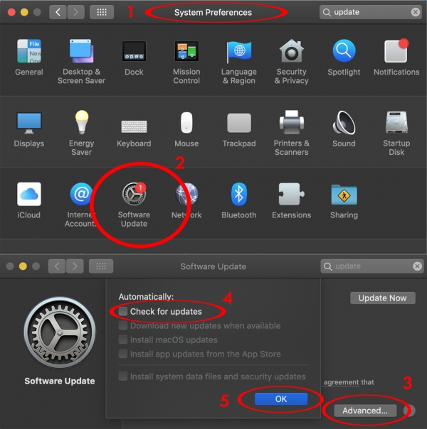 How to Disable OS X Update Notifications