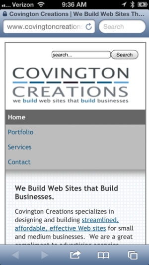 Does your site look this good on a mobile device?